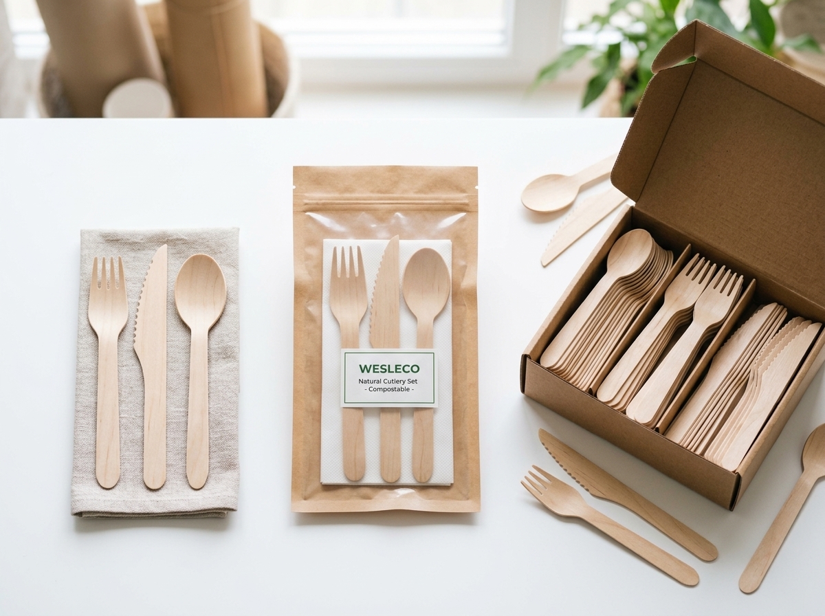 Premium Wooden Cutlery